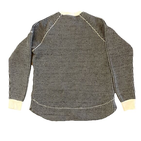 Columbia Womens Sweater Size L Chillin Houndstooth Fleece Pullover Long Sleeve - Picture 8 of 8